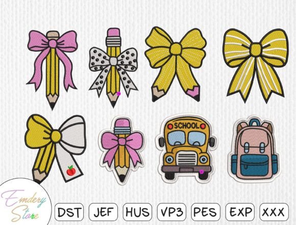 Back to School Patch Embroidery Bundle Review