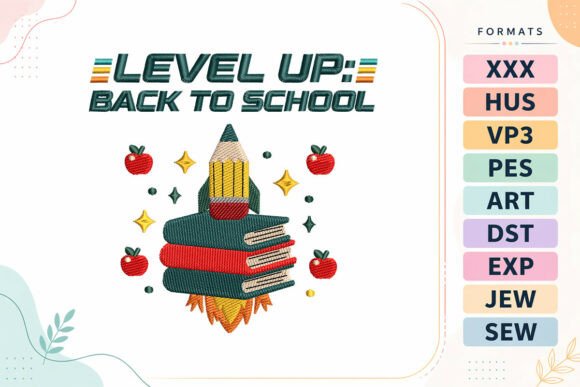Back to School Rocket Books Embroidery Review