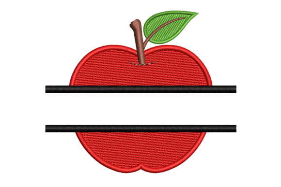 Back to School Split Red Apple Review