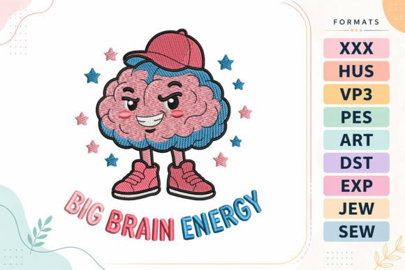 Brain Energy Back to School Embroidery Design Review