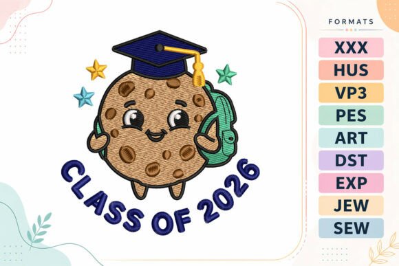 Cookie Back to School Embroidery Design Review