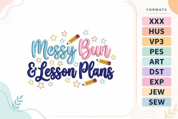 Cute Back to School Quote: A Playful Embroidery Design for Seasonal Projects