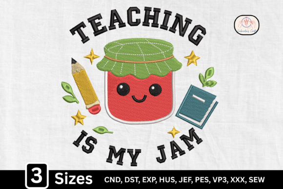 Cute Kawaii Jar Teaching Is My Jam Review