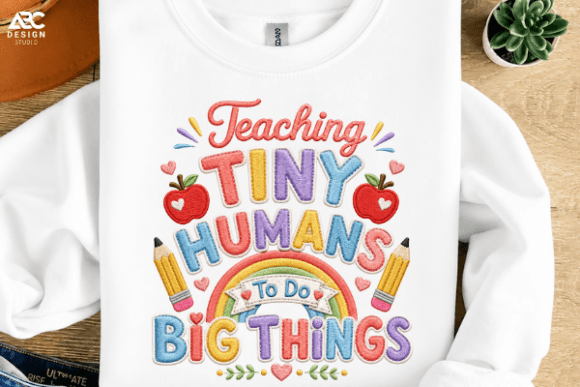 Faux Embroidery Style Kindergarten PNG: A Seasonal Design Review