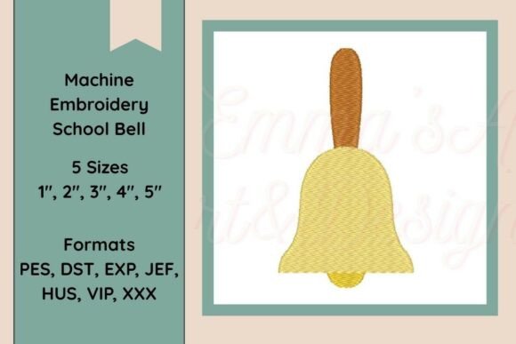 Machine Embroidery School Bell Review for Real Projects