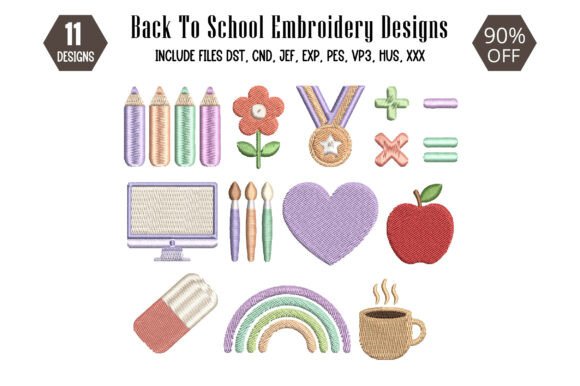 Teacher Embroidery Design Review for Seasonal Projects
